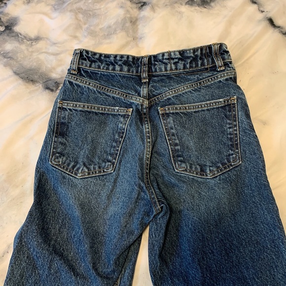 High waisted wide leg Zara jeans - Picture 2 of 5